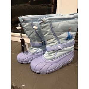 Sorel Women's Disney Frozen Elsa Snow Boots Waterproof Winter Blue Size‎ 7